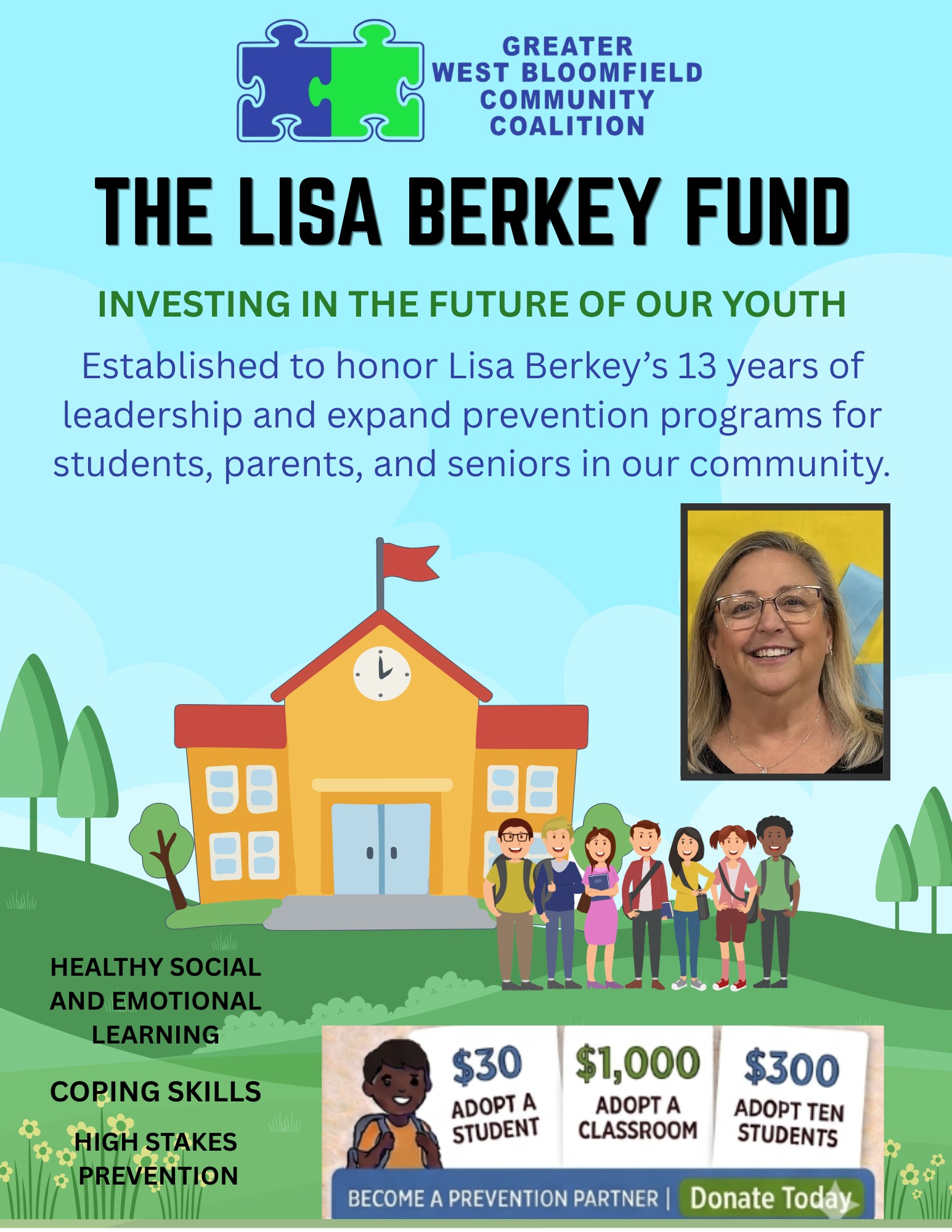 The Lisa Berkey Fund - Investing in the Future of Our Youth